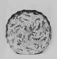 Plate, Porcelain decorated in blue under the glaze (Arita ware, Imari type), Japan