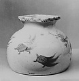 Vase, White porcelain decorated with blue under the glaze  (Hirado ware), Japan