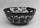 Bowl, Porcelain decorated in red and gold (Hizen ware, Kutani type), Japan