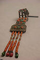 Earring, Silver and jade, Tibet