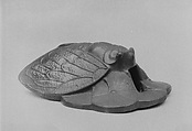 Vase, Stoneware covered with thin glaze (Bizen ware), Japan