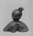 Figure, Stoneware covered with a thin glaze (Bizen ware), Japan
