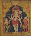 Folio from a Buddhist Manuscript of Pancavimsatisahasrika Prajnaparamita, Opaque watercolor on palm leaf, India (Bengal) or Bangladesh