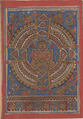 Mahavira's Samavasarana: Folio from a Kalpasutra Manuscript, Ink, opaque watercolor, and gold on paper, India (Gujarat)