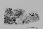 Pendant in the shape of a dragon, Jade (nephrite), China