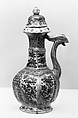 Wine ewer with phoenix-head spout, Porcelain painted in overglaze polychrome enamels (Jingdezhen ware), China