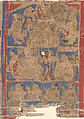 Leaf from a Kalpa Sutra (Jain Book of Rituals), Bhadrabahu (Indian, died ca. 356 BCE), Ink, opaque watercolor, and gold on paper, India (Gujarat)