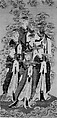 Seven Heavenly Kings, Unidentified artist, Hanging scroll; color on silk, China