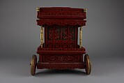 Jewel Box, Lacquer, brass, China