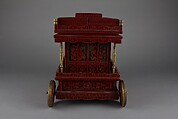 Jewel Box, Lacquer, brass, China