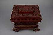 Jewel Box, Lacquer, brass, China