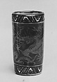 Tea cloth holder, Porcelain with decorations in enamels and gold on (Arita ware, Imari type), Japan