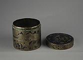Tiered Box, Painted enamel on paktong (German silver), China