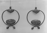Keman (“Flower Garland” Temple Decoration), Niiro Chōnosuke Japanese, Iron and wood, Japan