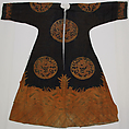 Woman's Court Overcoat, Silk, metallic thread on silk, China