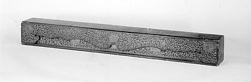 Blind with covered box, a: Bamboo, silk
bc: Lacquered wood, China