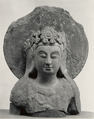 Head of bodhisattva, Sandstone, China