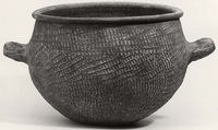 Vessel, Earthenware, unglazed, Korea