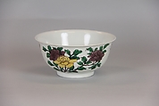 Bowl, Porcelain with overglaze enamels, China