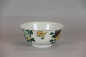 Bowl, Porcelain with overglaze enamels, China