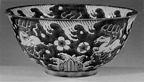 Bowl (one of a pair), Porcelain with overglaze enamels, China