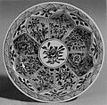 Saucer, Porcelain painted in polychrome enamels, China