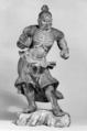 Temple Guardian (Nio, one of a pair), Wood, Japan