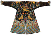 Imperial Court Robe, Silk, metallic thread, China