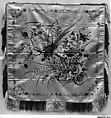 Pillow Cover, Silk;  on silk, China