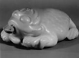 Snuff Bottle, Soapstone, coral?, China