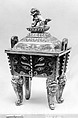 Incense Burner, Cloisonné and painted enamel, China
