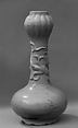 Bottle vase, Soft paste porcelain with incised decoration (Jingdezhen ware), China
