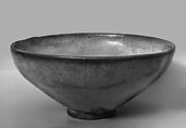 Bowl, Pottery, glazed, blue (Jun ware), China