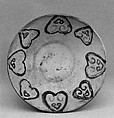 Bowl with stylized clouds, Stoneware with red and green enamels (Cizhou-type ware), China