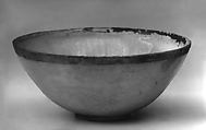 Bowl, Porcelain with incised decoration under bluish white glaze (Jingdezhen qingbai ware), China