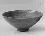 Bowl, Stoneware with carved and stippled decoration under celadon glaze, China