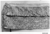 Valance, Silk, metallic thread;  on silk, China