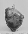 Snuff bottle with stopper, Agate, coral, China