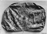 One of a Pair of Cushion Covers, Silk, metallic thread; on silk, China