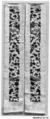 Sleeve Band, Silk, metallic thread;  on silk, China