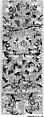 Sleeve Band, Silk, metallic thread;  on silk, China