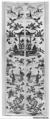 Sleeve Band, Silk, metallic thread;  on silk, China
