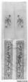Sleeve Band, Silk;  on silk, China