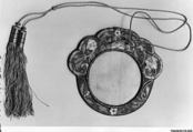 Mirror Case, Silk, China