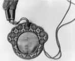 Mirror Case, Silk, metallic thread, China