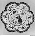 Medallion, Silk;  on silk, China