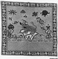 Rank Badge with Leopard, Silk on canvas, China