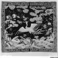 Rank Badge with Silver Pheasant
, Silk, metallic thread, China