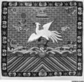 Rank Badge with Silver Pheasant, Silk, China