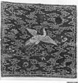 Rank Badge with Wild Goose, Silk on canvas, China